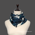 Soft Merino Wool Palm Leaf Printing Lady Scarf